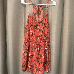 City Streets Floral Romper (XL)